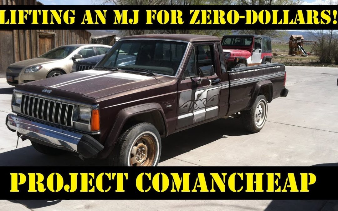 1 Comanche, 1 weekend, 1 lift install, ZERO DOLLARS. Project Comancheap