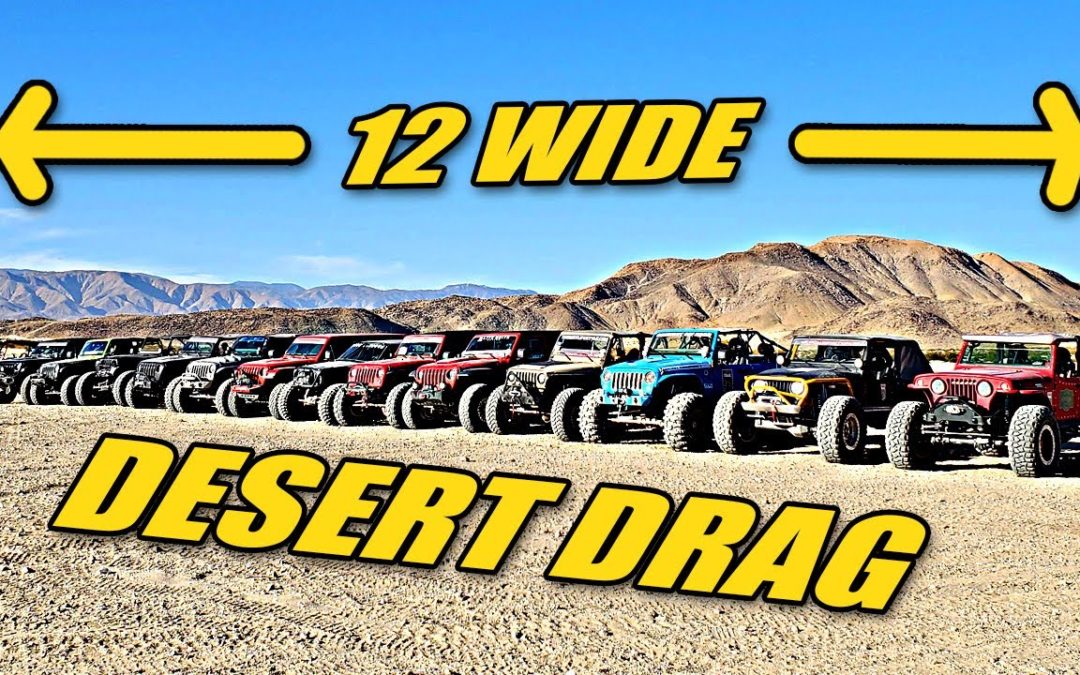 12 Wide Offroad Drag Race! – #TrailToSEMA pt.7