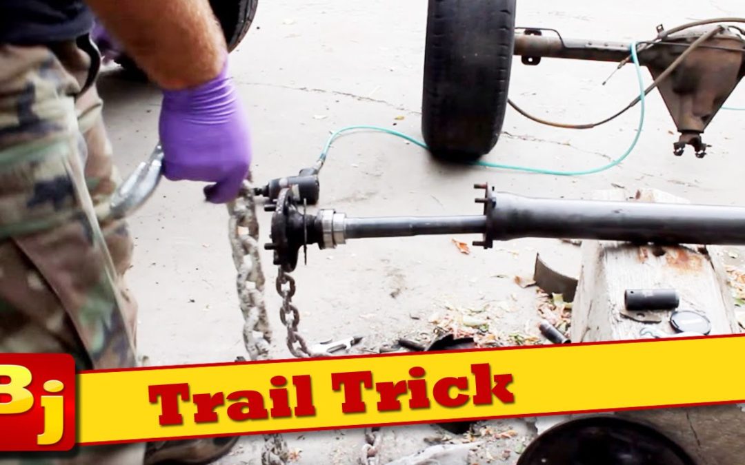 Axle Shaft Removal Trail Hack!