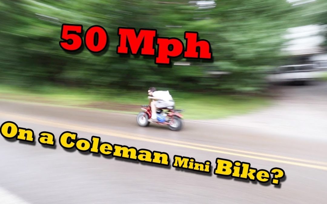Bleepinjeep Every Day – Can it do 50MPH?? 🤯 How To Make your Coleman Mini Bike go FAST!!