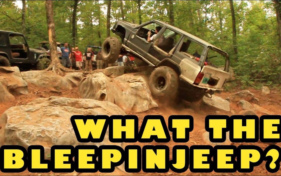 BleepinJeep Tries to be a Rock Bouncer