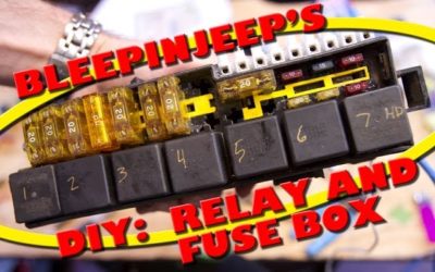BleepinJeep’s DIY:  Relay and Fuse Box