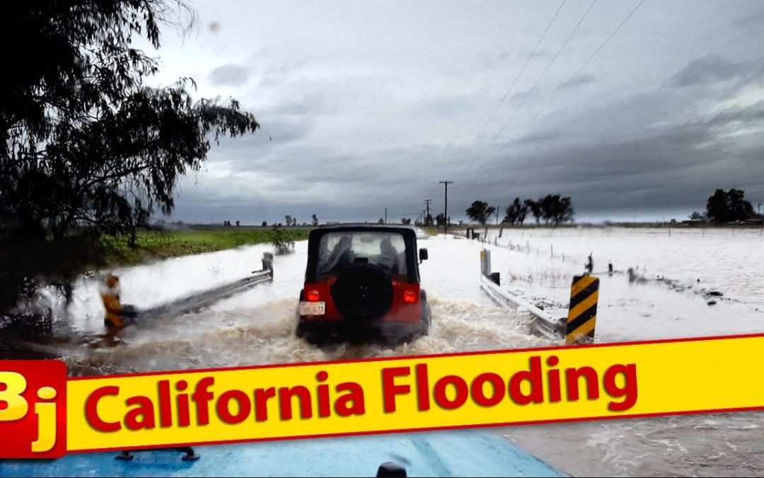 California Flooding Jeep Adventure