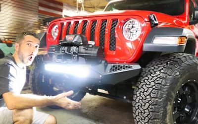 CrawlTek Revolution’s Front JL Bumper is Illuminating