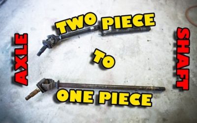Dana 30 – 2 Piece to 1 Piece Axle Shaft Conversion – Part 1 of 2