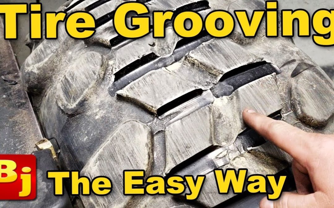 Easy Regrooving a Tire – Using a Tire Groover and other Tools