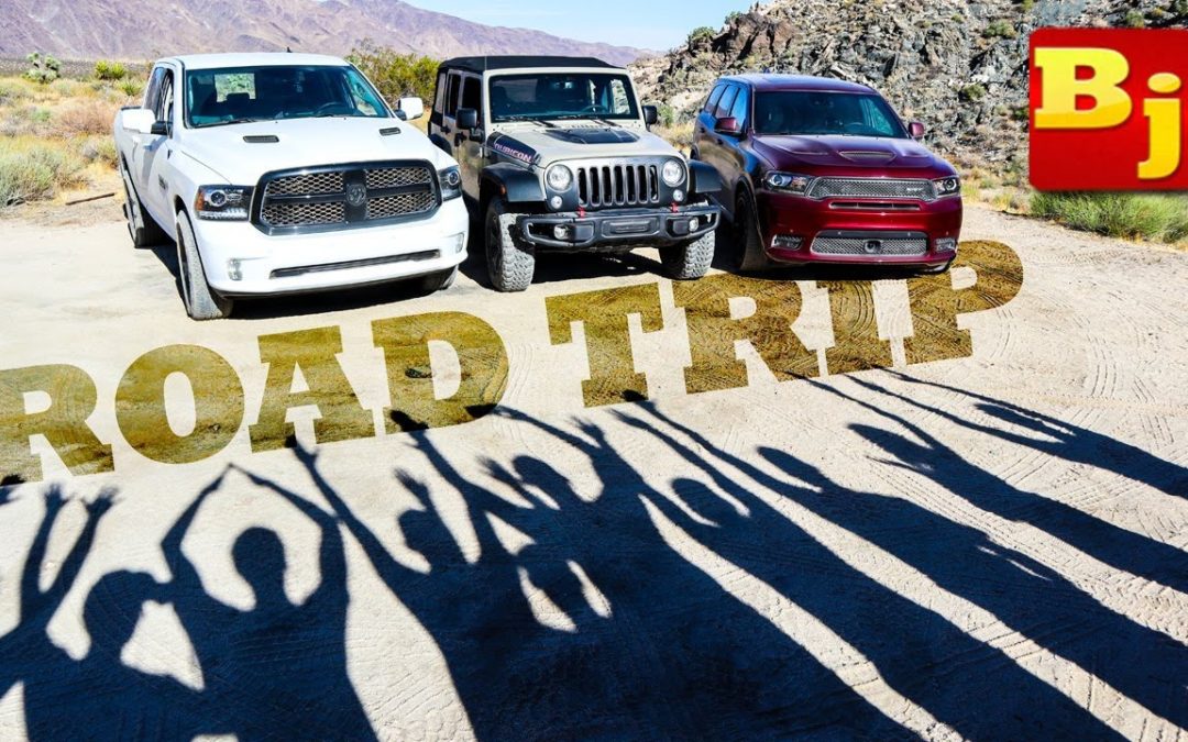 EPIC Road Trip with 10 Top Automotive Youtubers – Road To SEMA 2017
