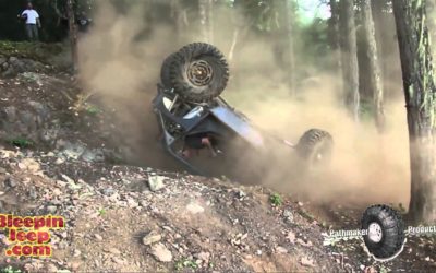 Extreme Jeep Rollover