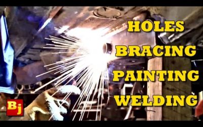 Frame Holes, Bracing, Painting, and Welding
