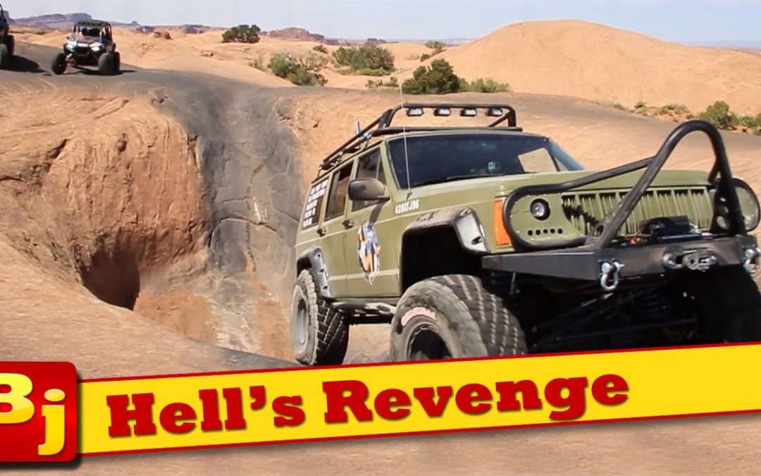 Hell’s Revenge Trail in the Hope Floats Jeep