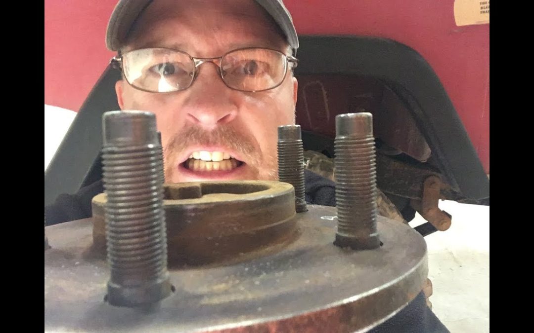 How Can It Take Two Weeks to Replace a Wheel Stud ?!? Fixing a Ford 9″ Axle