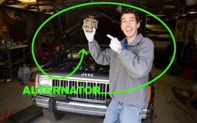 How to Change an Alternator – Jeep 4.0L Straight 6