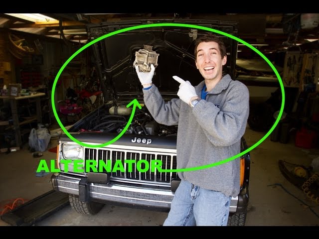 How to Change an Alternator – Jeep 4.0L Straight 6