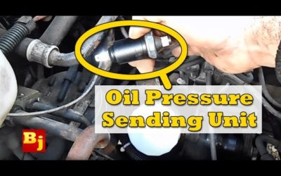 How To Change an Oil Pressure Sensor
