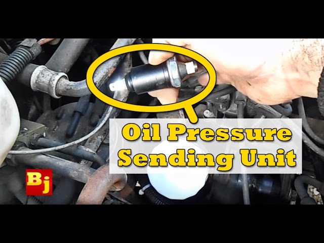 How To Change an Oil Pressure Sensor