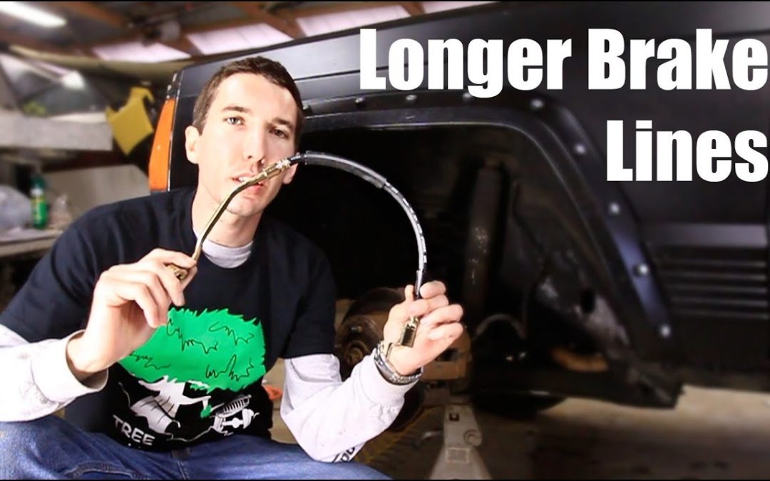 How To extend your front Brake Lines on a Cherokee XJ or Wrangler TJ
