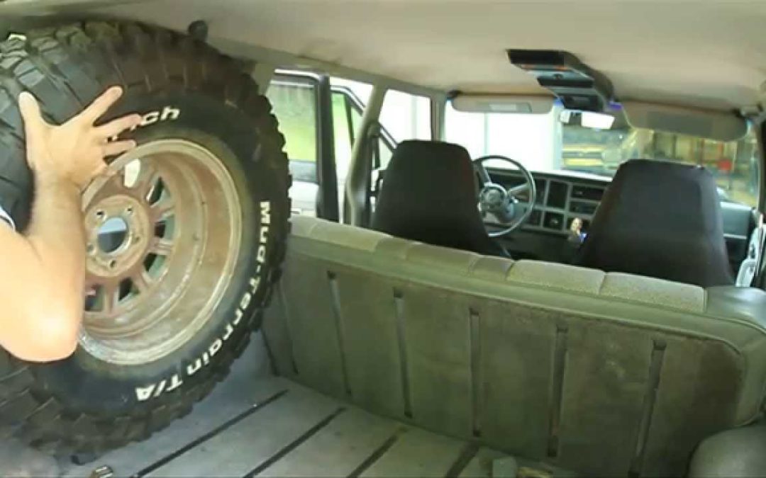 How-To Fit a 31″ Spare Tire in your Jeep Cherokee
