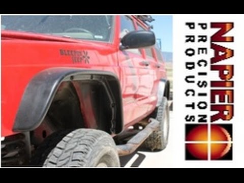 How To Install Napier Precision Products Flat Fender Flares