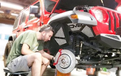 How To Install Power Stop Brakes + Stoping Distance Test – Jeep Wrangler JLU