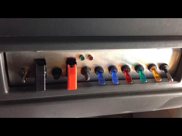 How To Make a Custom Switch Panel