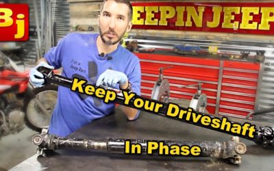How To Phase a Driveshaft
