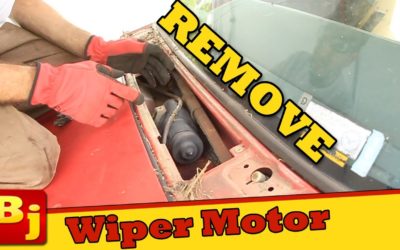 How To Remove a Windshield Wiper Motor – Jeep Cherokee