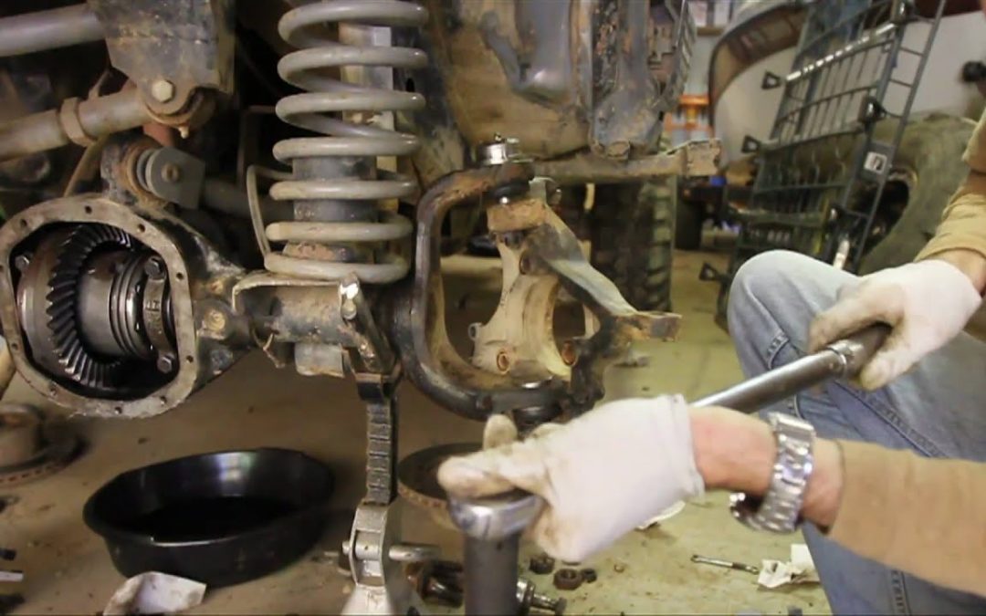 How-To replace Dana 30 and 44 Ball Joints part 3 of 3 (steering knuckle installation, preload)
