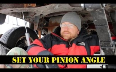 How to Set Pinion Angle