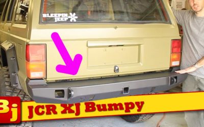 Install a JCR Rear Tire Carrier Bumper on an XJ