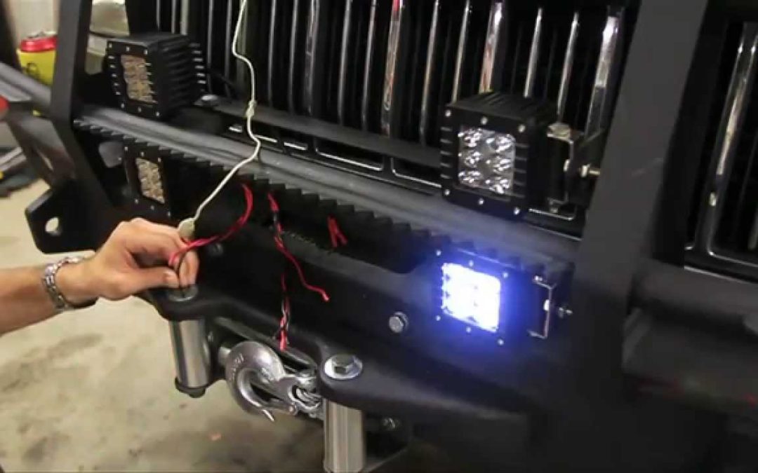 New LED’s for the Zombie Jeep Bumper – from Rough Country