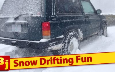 Snow Drifting Fun – Oregon High Country
