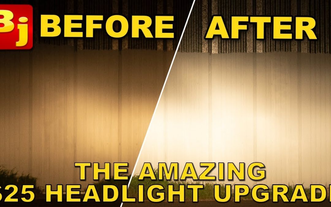 The Best $25 Jeep Upgrade – Make Your Stock Headlights AWESOME!