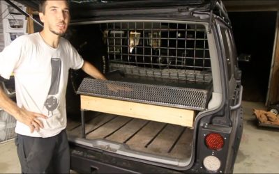 Zombie Jeep Rear Storage Shelf – Part 1 of 2