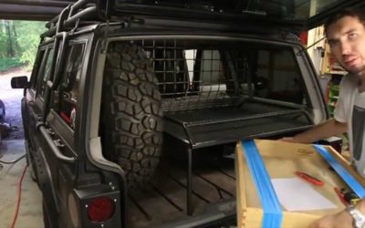 Zombie Jeep Rear Storage Shelf – Part 2 of 2