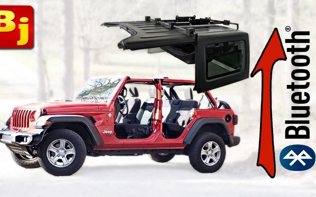 Remove a Wrangler Hardtop with BLUETOOTH – Garage Smart Install and Review