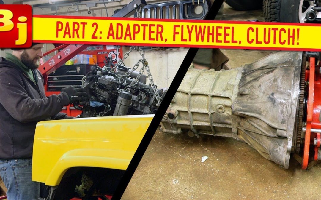XJ TDI Swap Part 2: Adapter, Flywheel, Clutch