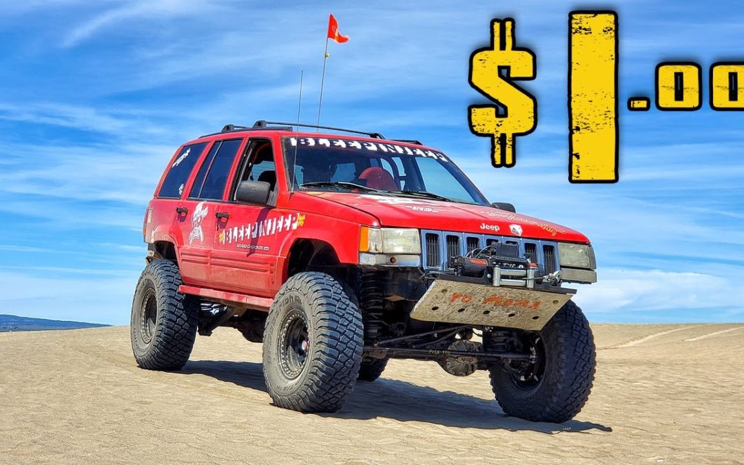 Buy the $5,000 Cheap Jeep ZJ For $1 at the Gambler 500 in Oregon!!