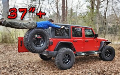 How To Fit a 37″ Spare Tire