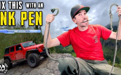 How to Fix a Broken Winch Rope… With a Pen