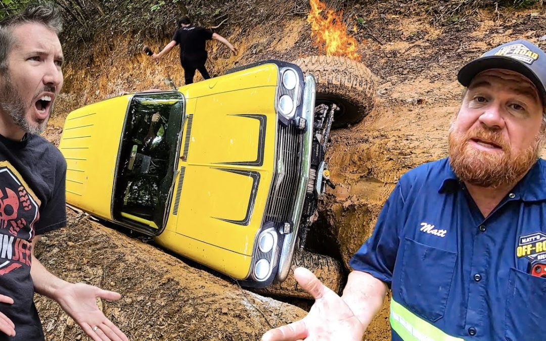 OHH NO – I Lit My TIRE On FIRE Too Much! w/ @Matt’s Off Road Recovery