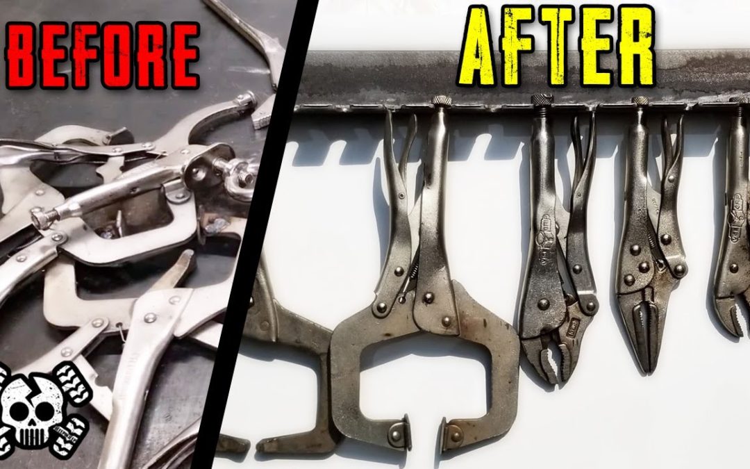 Vice Grip Pliers “Build Your Own Tool Organizer”