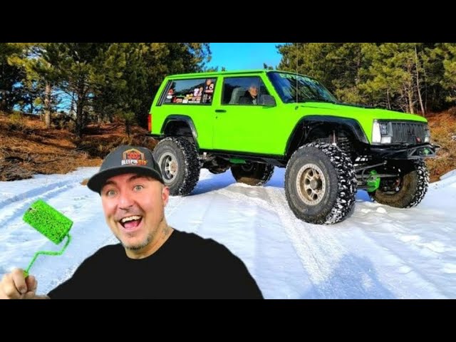 Bet You’ve Never Done A Paint Job Like This!  – How To Roll On Car Paint