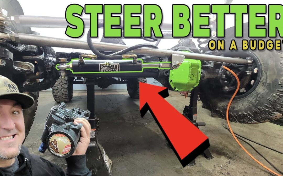 How To Make Budget Hydraulic Assist Steering!! Rats Nest Can Steer!