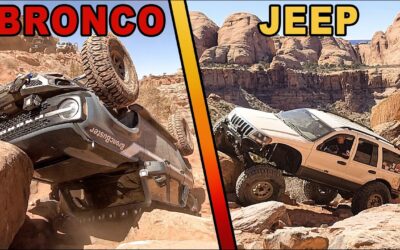 Showdown: Bronco vs Jeeps – Who Will Be Crowned the Ultimate Wheeler?