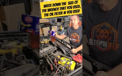 Do this after changing your oil #oilchange #tipsandtricks #lifehacks #bleepinjeep #automobile
