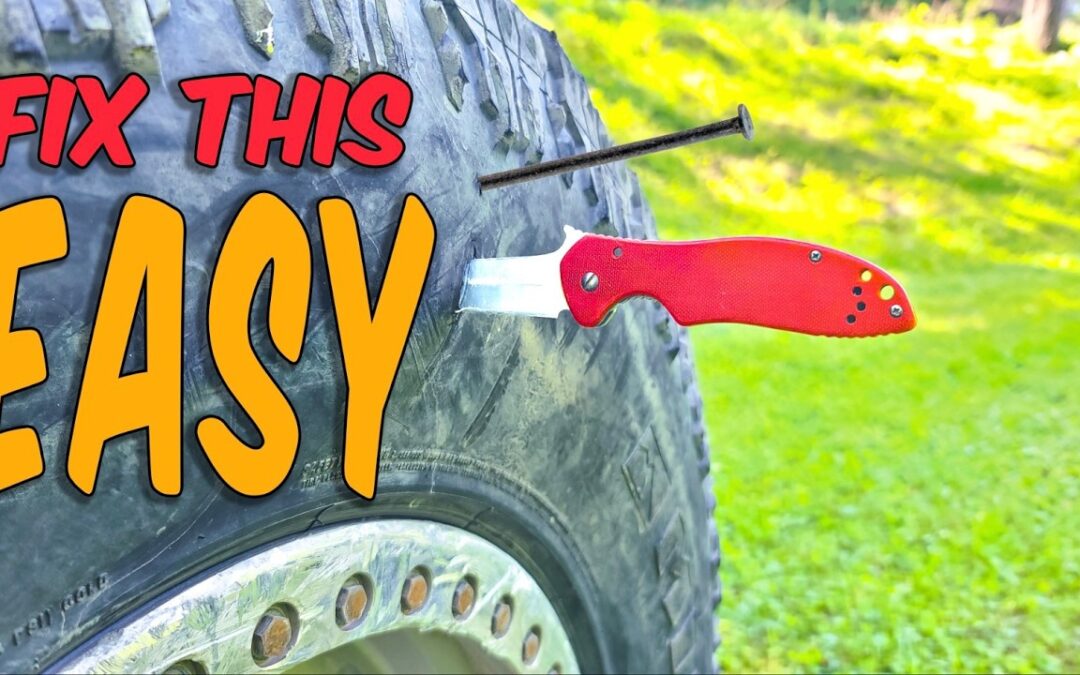 Flat Tire? No Problem!  How to Repair ANY Flat Tire