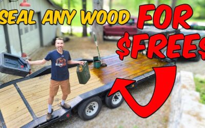 How To Keep Wood From Rotting For FREE