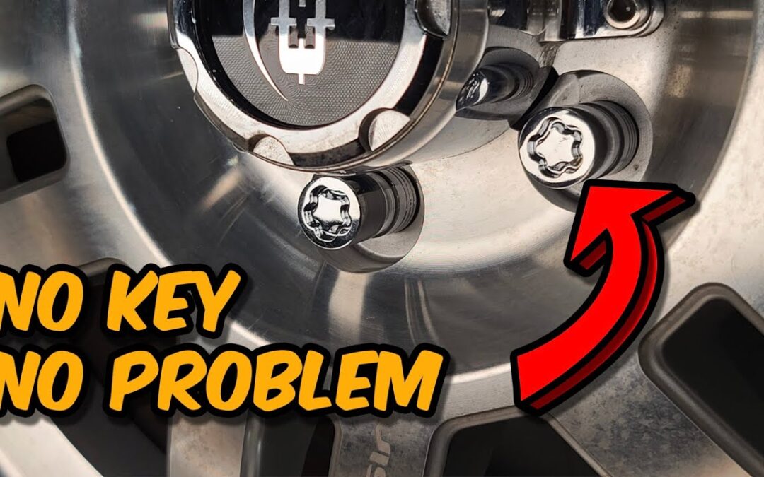 The 3 BEST Ways to Remove a Wheel Lock Without a Key