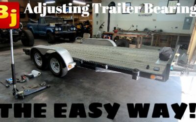 Adjusting Trailer Bearings: The EASY way!