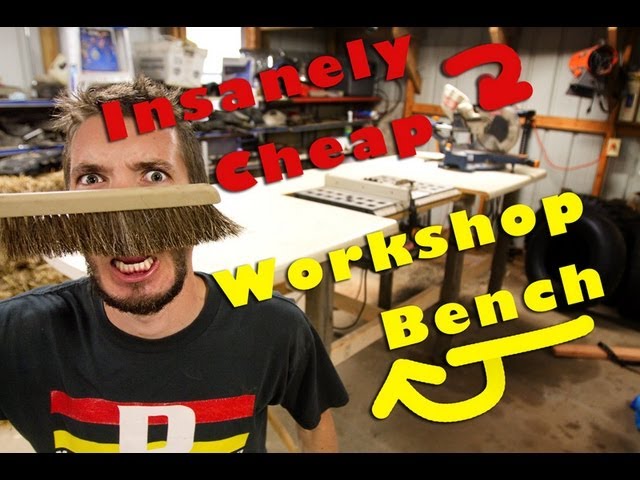 How-To Make a Cheap Workshop Bench